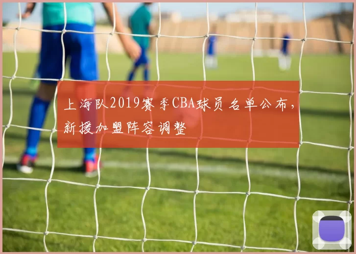 上海队2019赛季CBA球员名单公布,新援加盟阵容调整