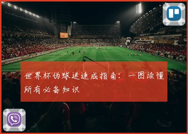 世界杯伪球迷速成指南:一图读懂所有必备知识